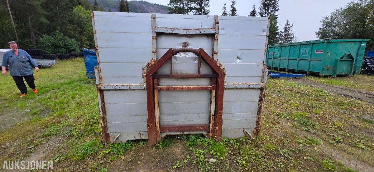 1986 krokcontainer - krokflak - Lastebil - 22 kubikk