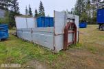 1986 krokcontainer - krokflak - Lastebil - 22 kubikk