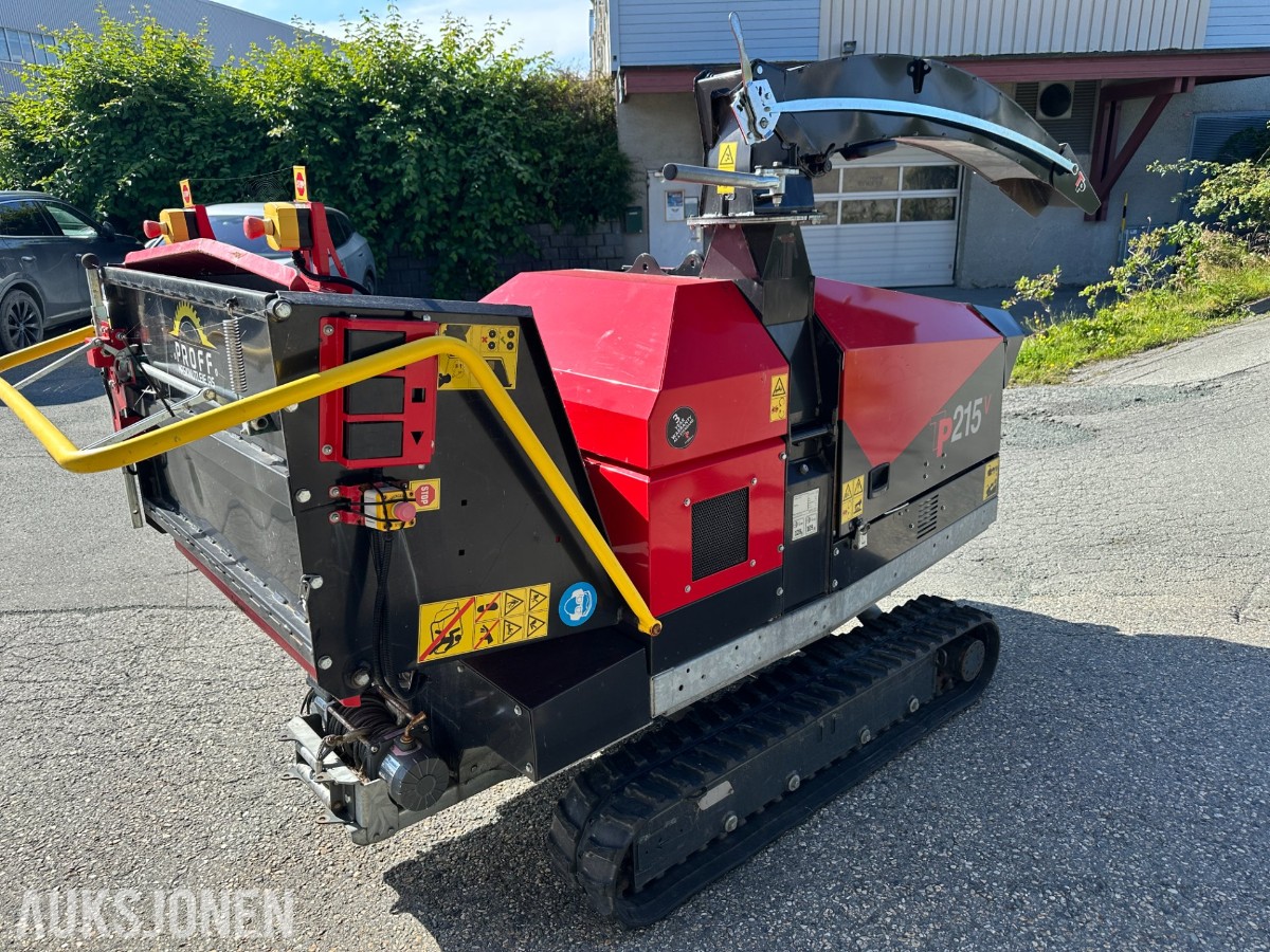 Linddana TP 215 Track Flishugger, 169 t, fjernkontroll, belter