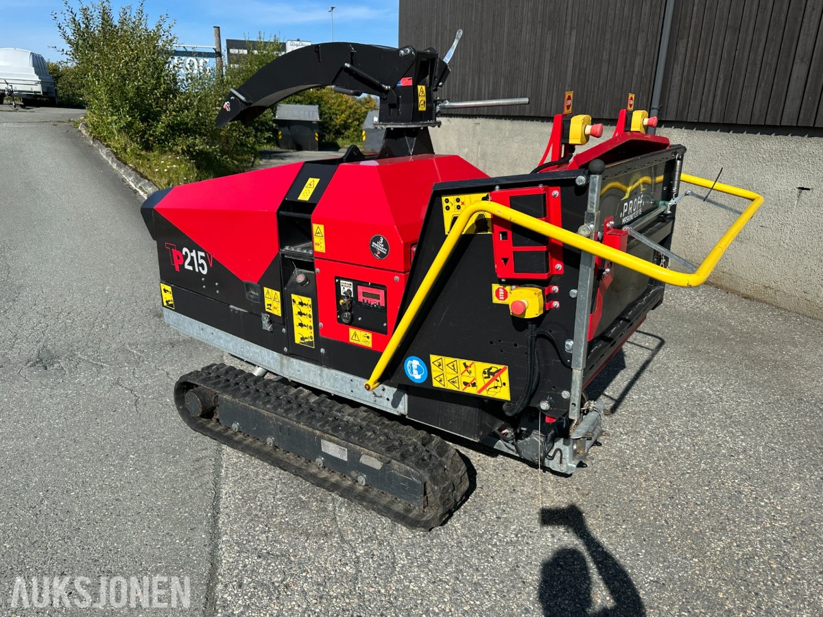Linddana TP 215 Track Flishugger, 169 t, fjernkontroll, belter