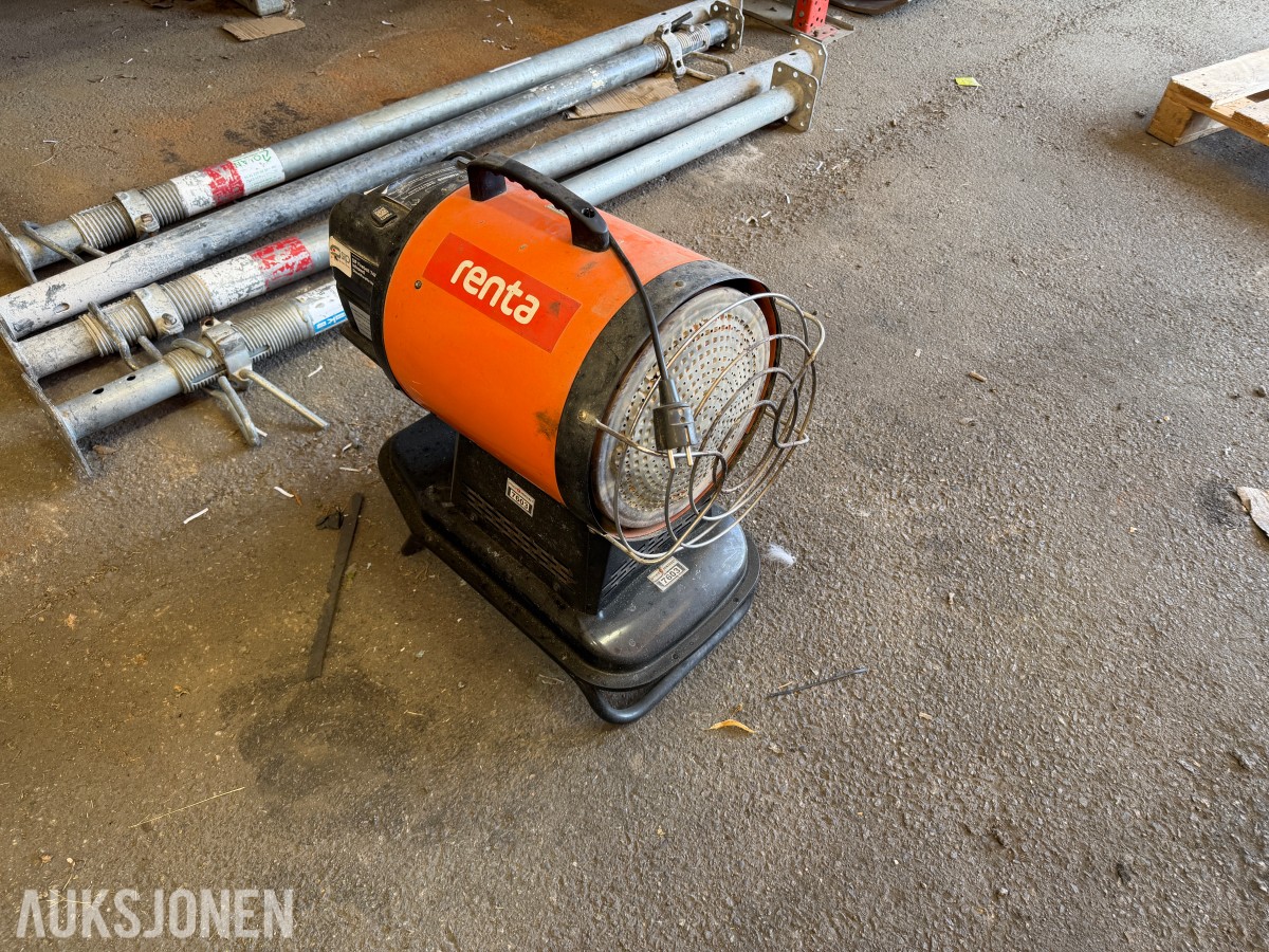 SIP Fireball 74XRDT - 20kW infrarød varmeovn