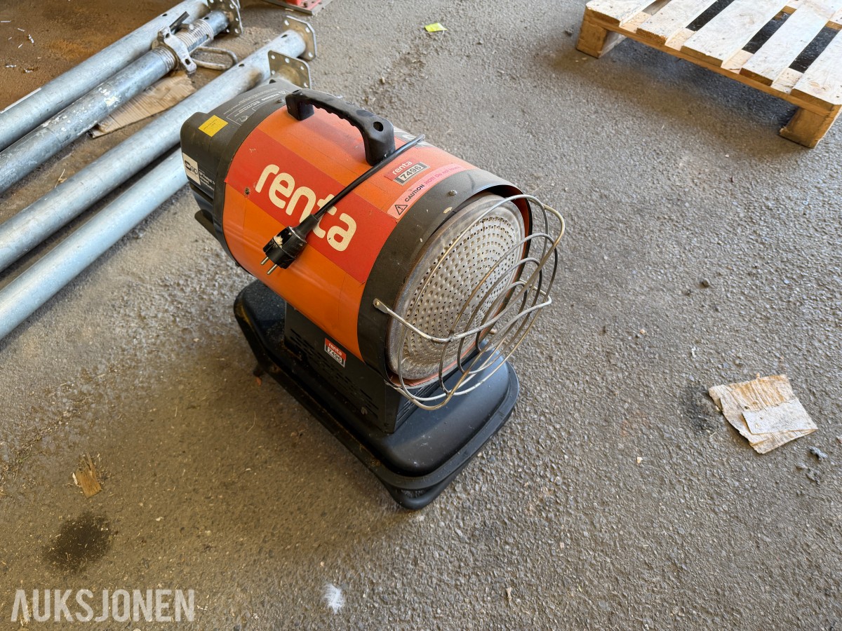 SIP Fireball 74XRDT - 20kW infrarød varmeovn