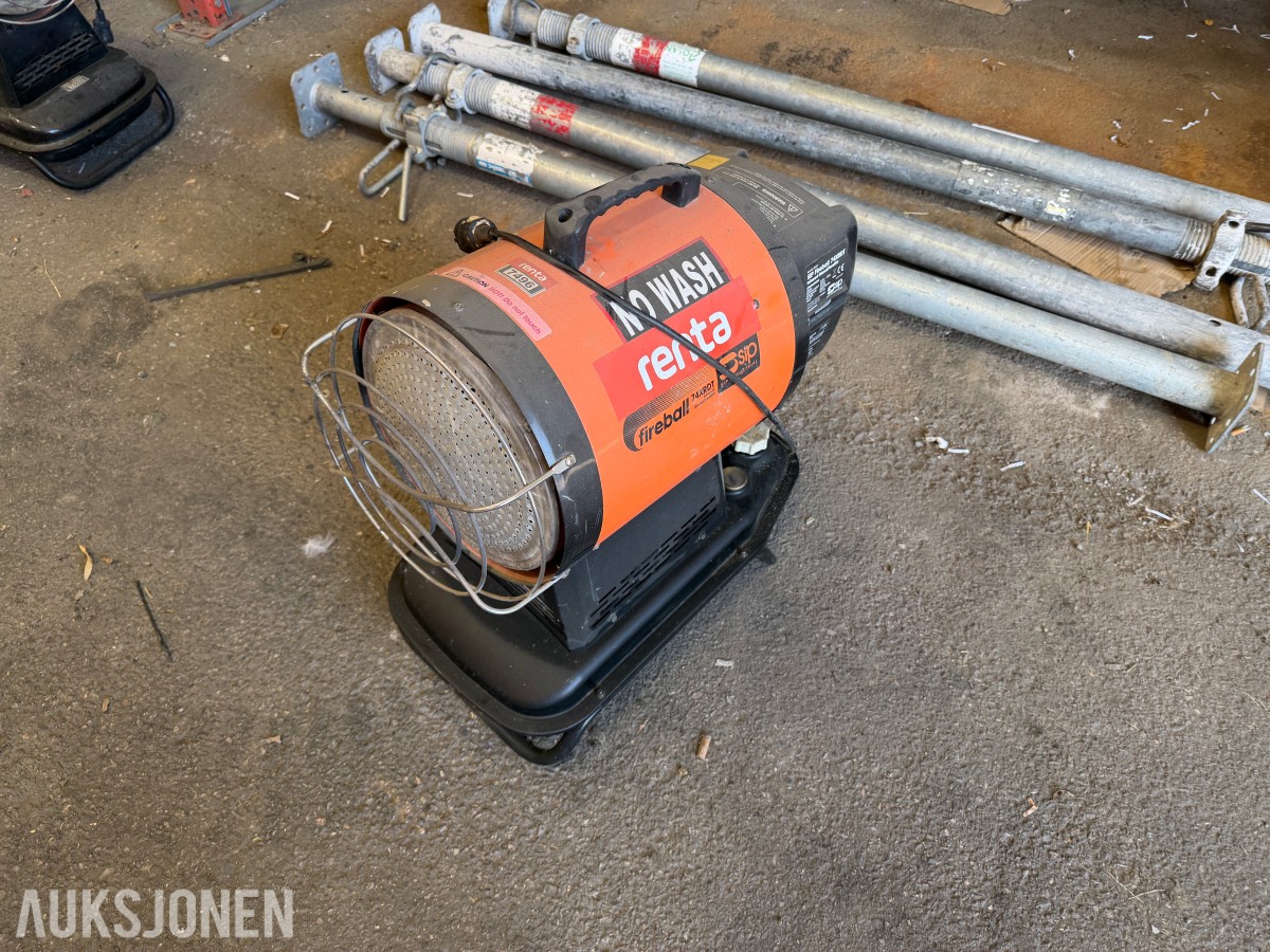 SIP Fireball 74XRDT - 20kW infrarød varmeovn