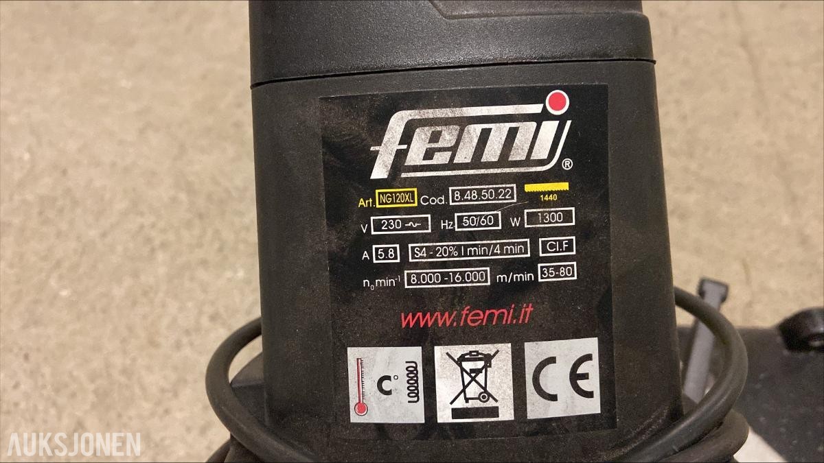 Femi NG120XL Sag for metall