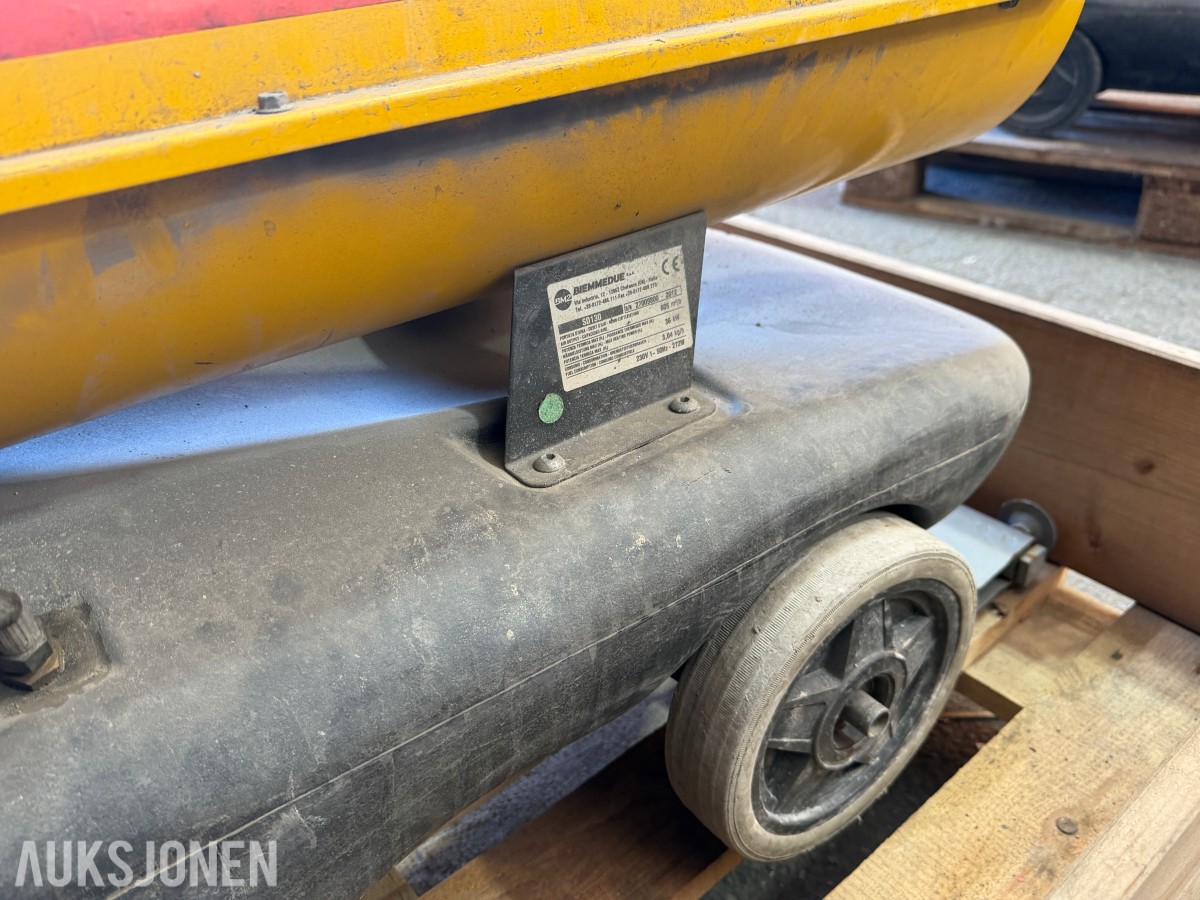 2012 Biemmedue SD 130 dieselkanon, byggtørker