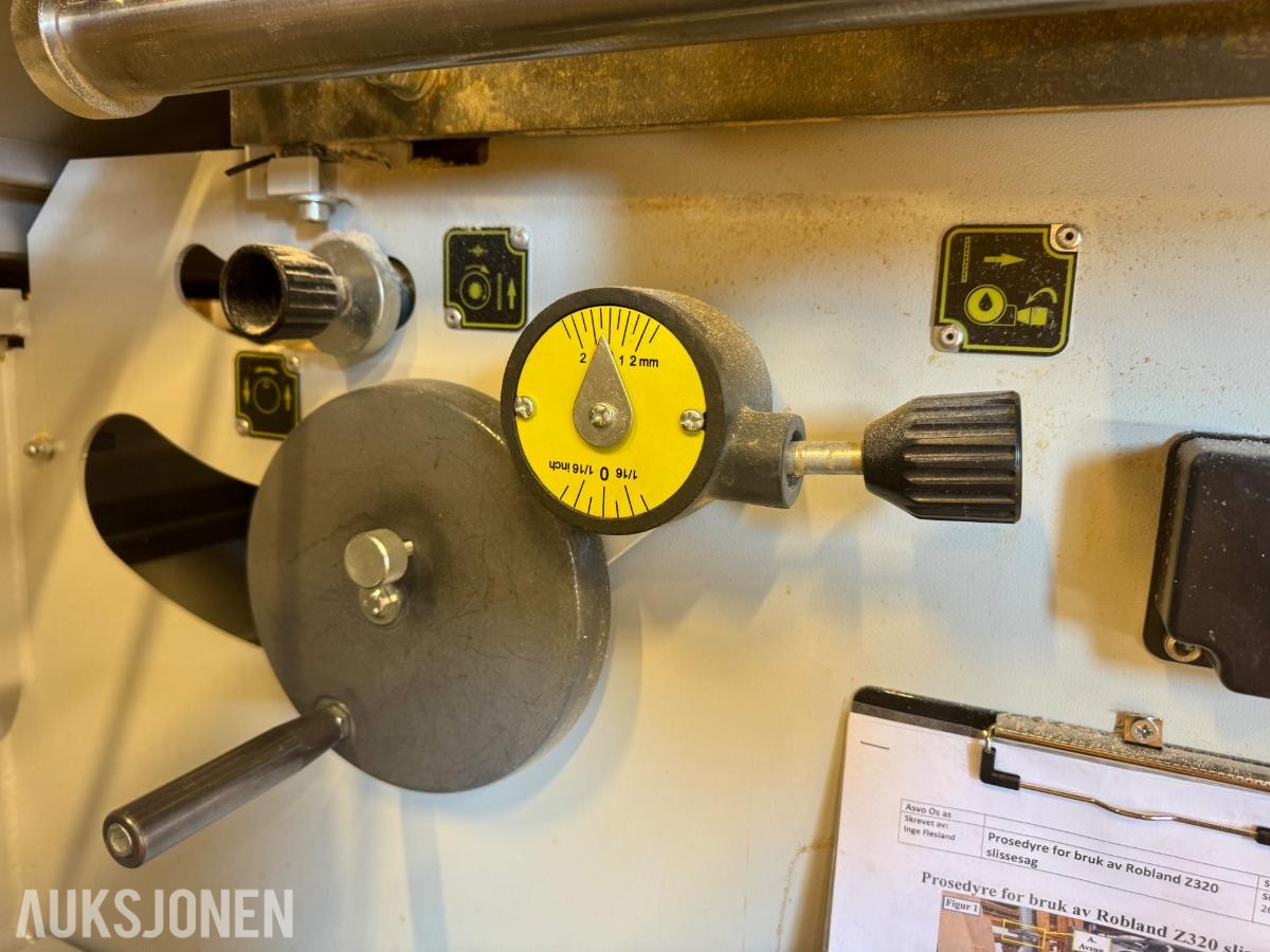 Robland Z320 RS platesag med skyvebord