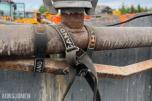 Vanntank 3,7 m³ med BM-feste og Dynaset HSP2600 hydraulisk vannpumpe