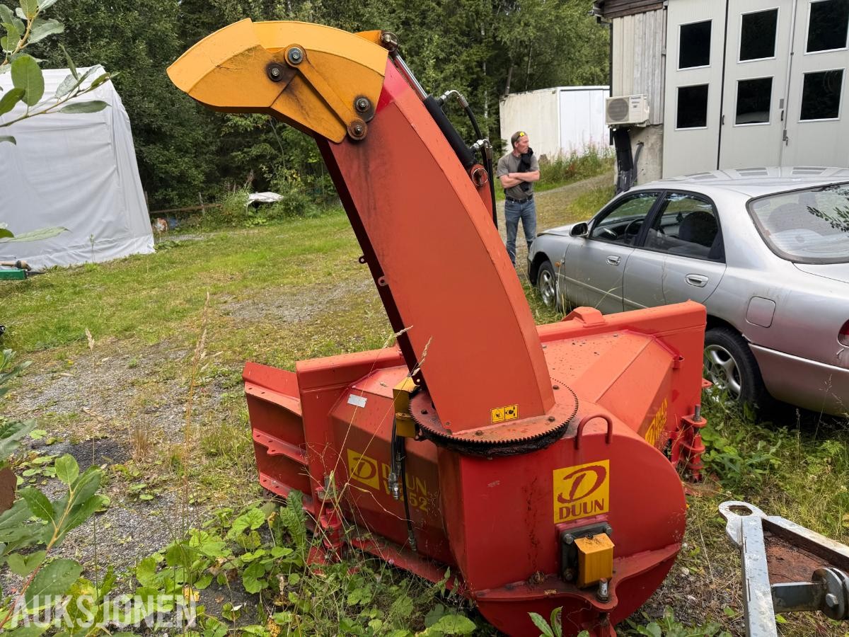 2012 Duun Snøfreser 252cm m/ekstra hydr. klaff og sving