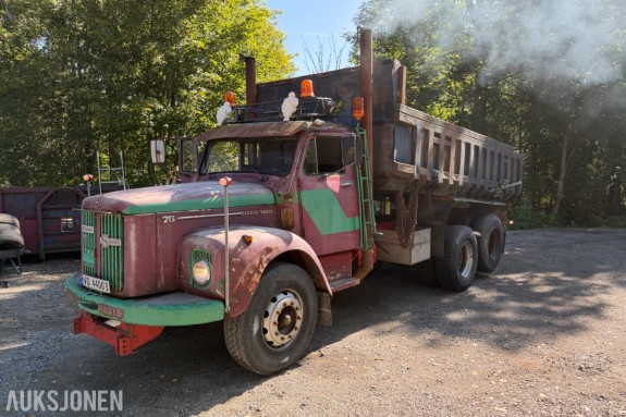 1967 SCANIA LS 76-42 PLANBIL, 6X2, MANUELL, 101032KM, NY GIRKASSE OG CLUTCH