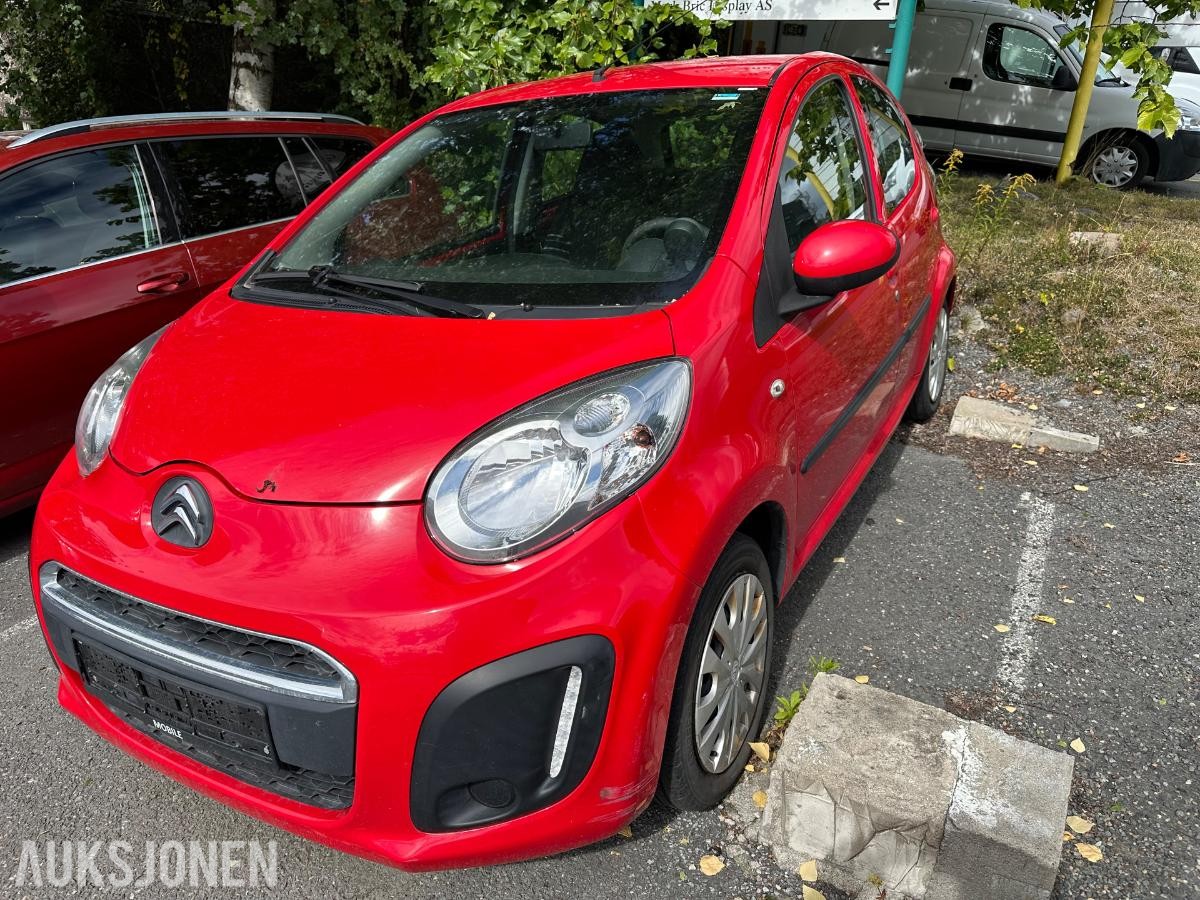 2012 Citroen C1 1.0 68HK s+v dekk 100 000km
