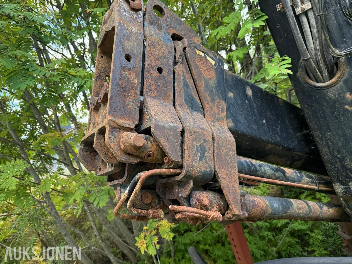 Hiab 112 Kollikran m/3 hydrauliske utskyt og radiostyring