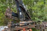 Hiab 112 Kollikran m/3 hydrauliske utskyt og radiostyring