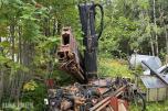 Hiab 112 Kollikran m/3 hydrauliske utskyt og radiostyring