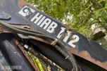 Hiab 112 Kollikran m/3 hydrauliske utskyt og radiostyring