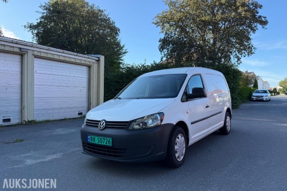 2013 Volkswagen Caddy Maxi 1.6 102hk automat hengerfeste webasto eu ok 03.2028 165500km