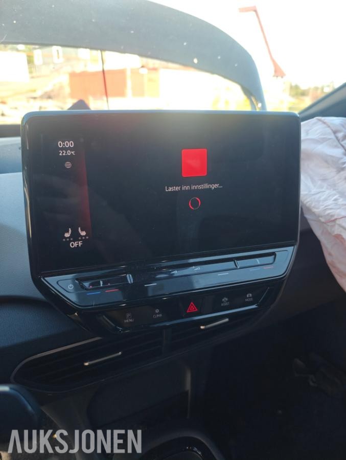 2021 Volkswagen ID.3 PRO 58kWh 204hk kollisjonsskadet, eu ok til 12.2026