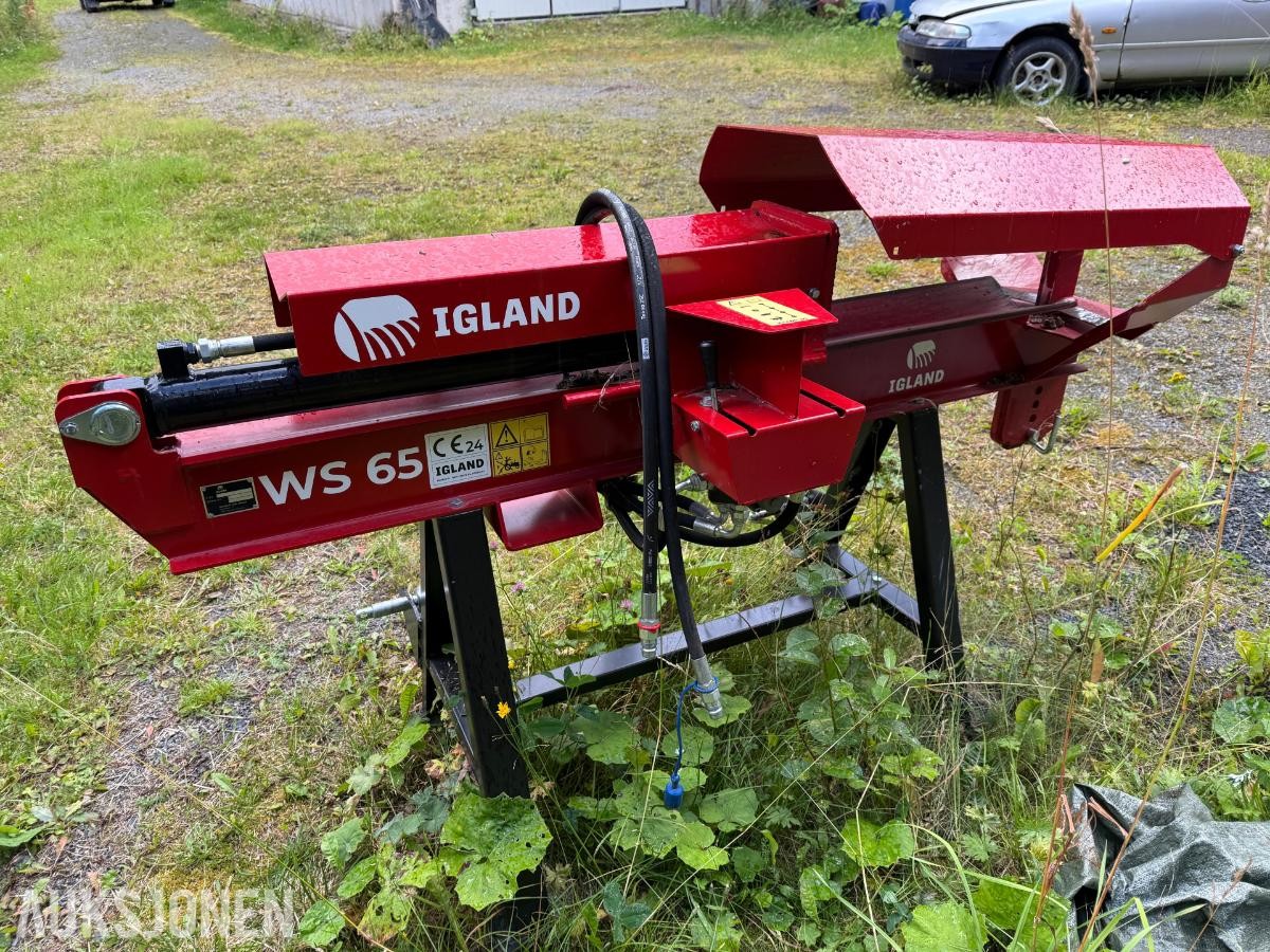 2024 Igland 6,5tonns vedkløyver WS65