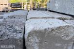 12 STK BETONGLODD CA. 900 KG – FORSKALINGSLODD MED LØFTEPUNKTER