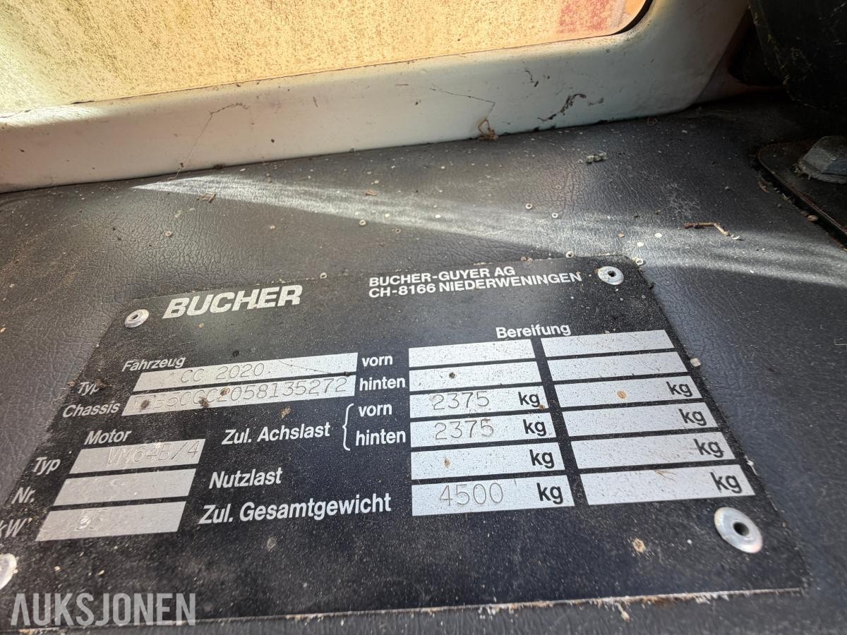 Bucher CityCat 2020 feiemaskin – repobjekt/delemaskin 