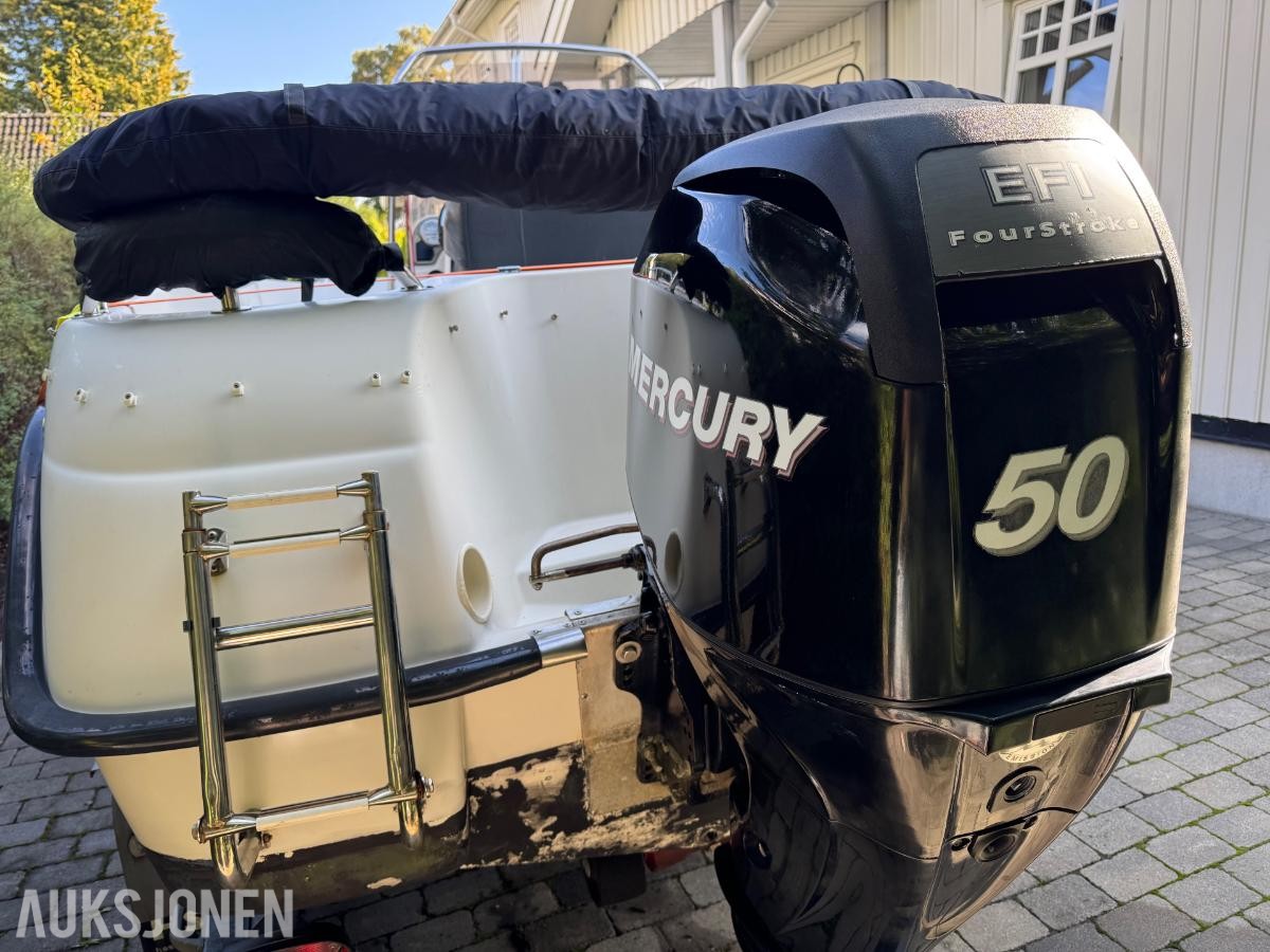 2008 Askeladden 475 Freestyle båt  med Mercury F50 og henger