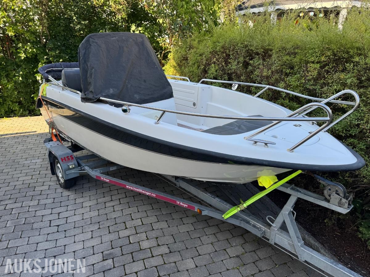 2008 Askeladden 475 Freestyle båt  med Mercury F50 og henger