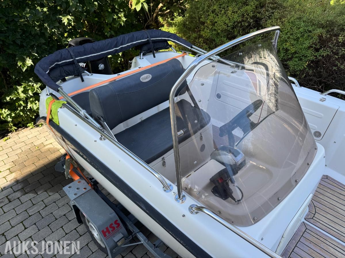 2008 Askeladden 475 Freestyle båt  med Mercury F50 og henger
