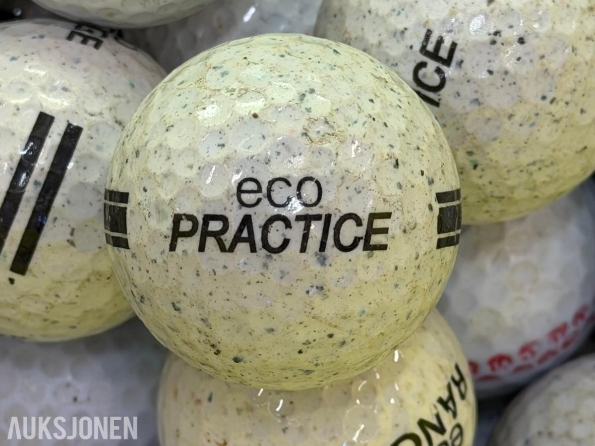 ECO Practice range golfballer - 10 000 stk