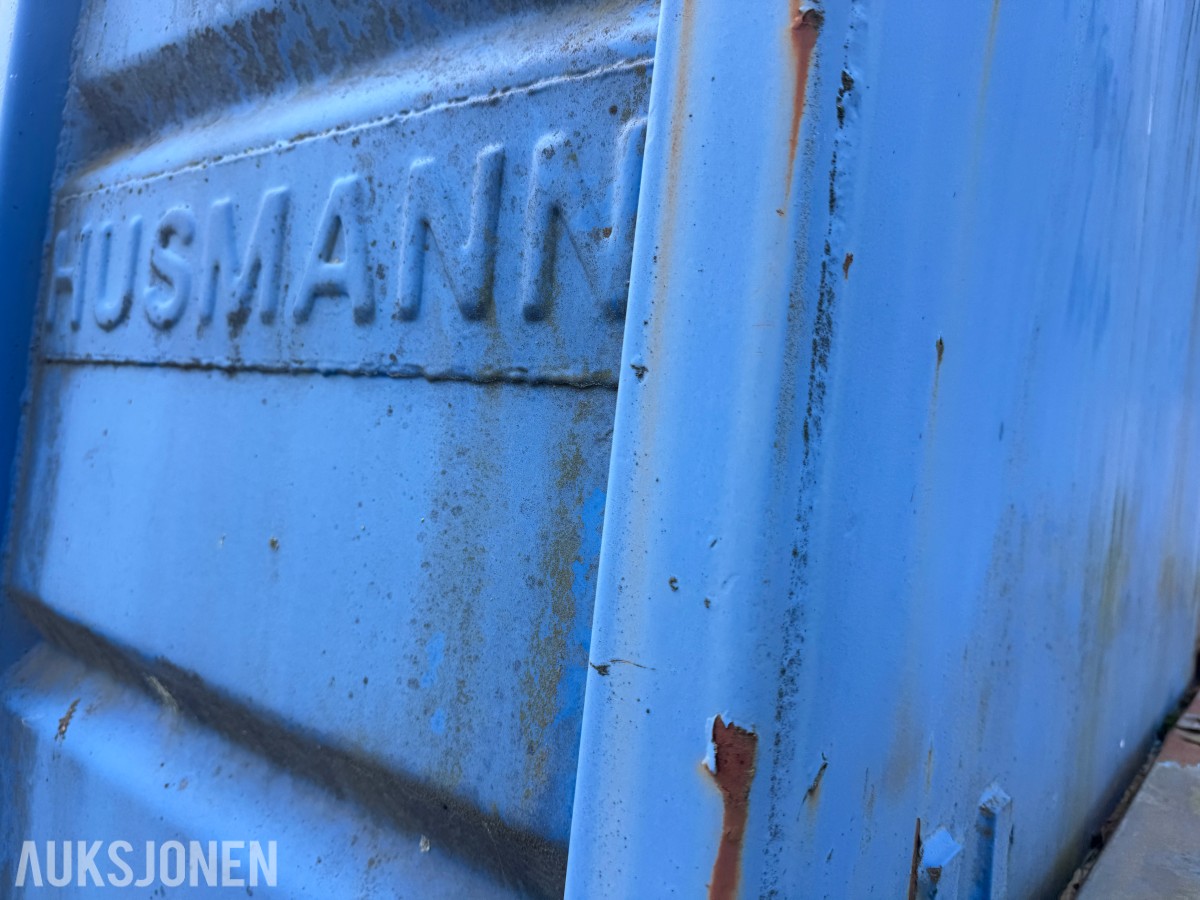 1990 Husmann krokcontainer med komprimator – reparasjonsobjekt