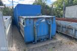 1990 Husmann krokcontainer med komprimator – reparasjonsobjekt