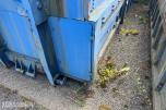1990 Husmann krokcontainer med komprimator – reparasjonsobjekt