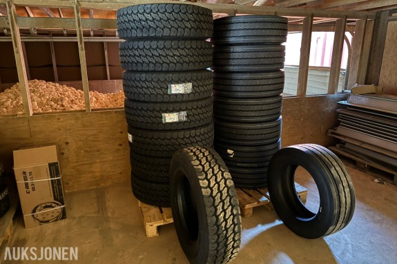 8 stk Albourgh Robust-G MT Dekk 285/70R19.5 – 150/148J – 18PR – tungtransport