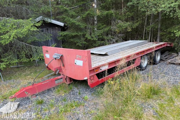 2012 JPM Maskintralle 2akslet m/Fjærende drag