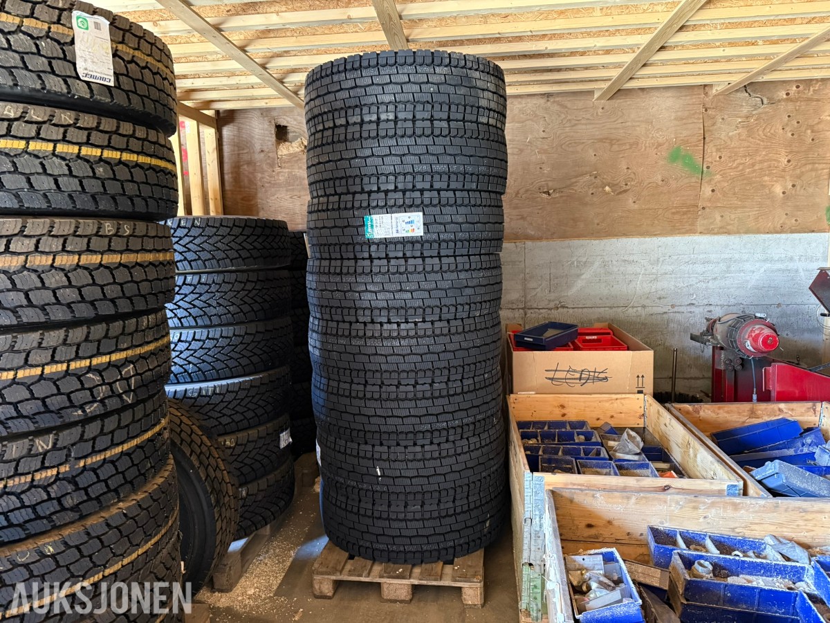8 stk nye Jinyu JW592 drivhjul – 315/70R22.5 – 156/150L – 18PR