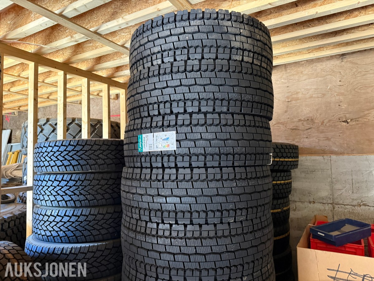 8 stk nye Jinyu JW592 drivhjul – 315/70R22.5 – 156/150L – 18PR