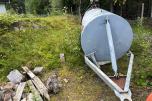 Dieseltank montert på Tilhenger 3000L m/pumpe