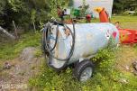 Dieseltank montert på Tilhenger 3000L m/pumpe