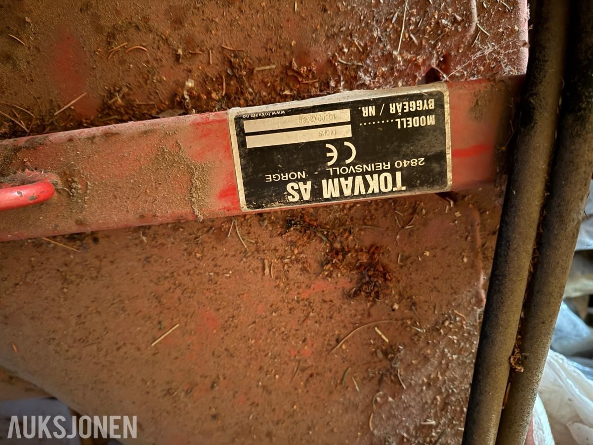 Tokvam 140MS Hydraulisk sving