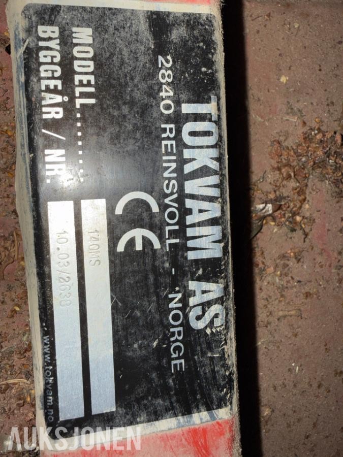 Tokvam 140MS Hydraulisk sving