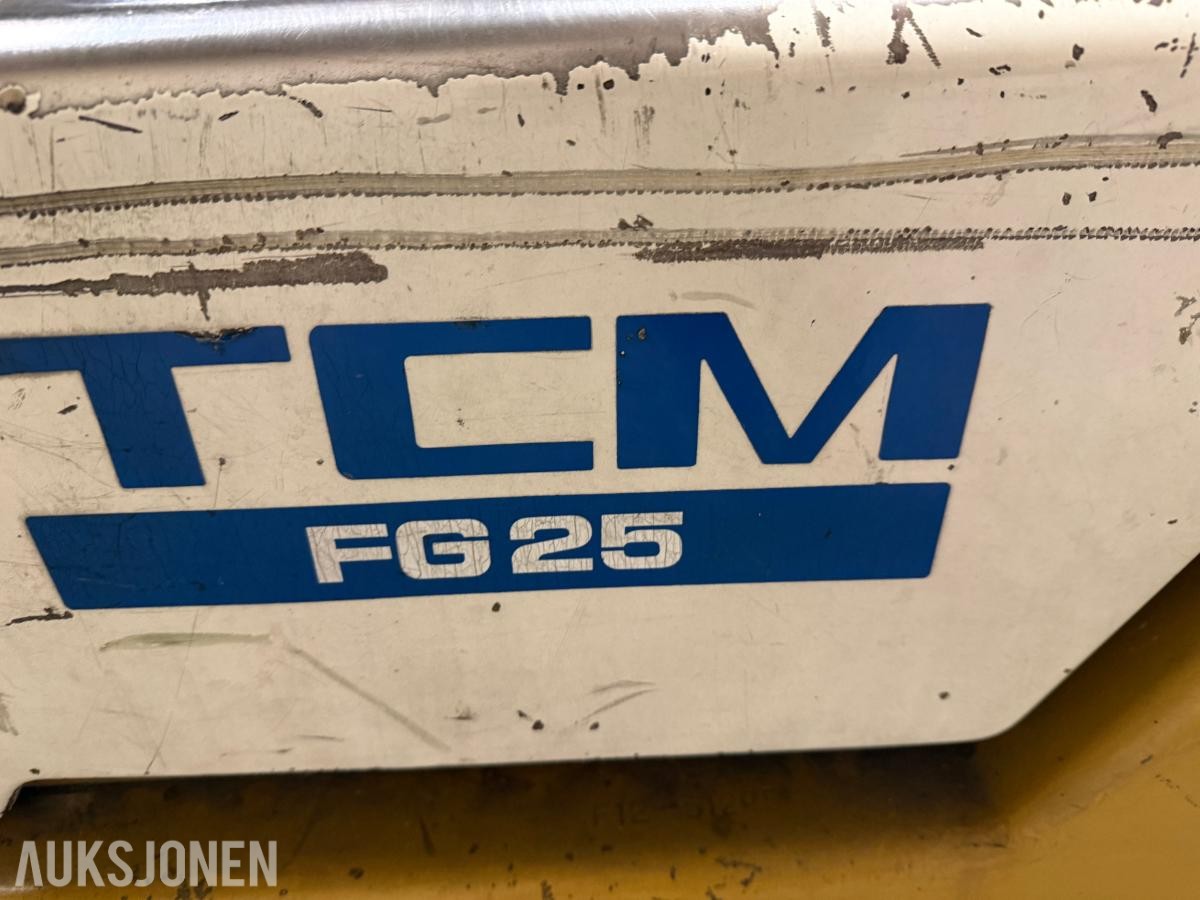 1984 TCM FG 25 Truck m/gassdrift
