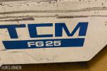 1984 TCM FG 25 Truck m/gassdrift