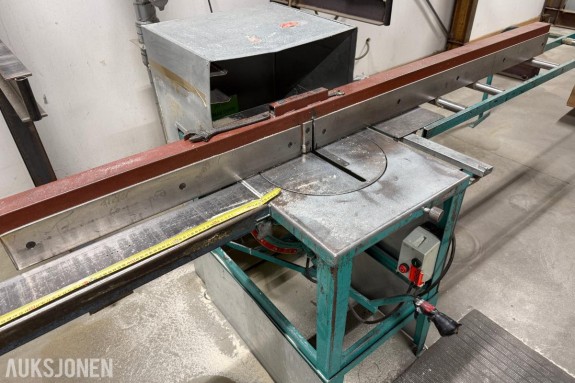 Gjerdesag m/anlegg 520cm