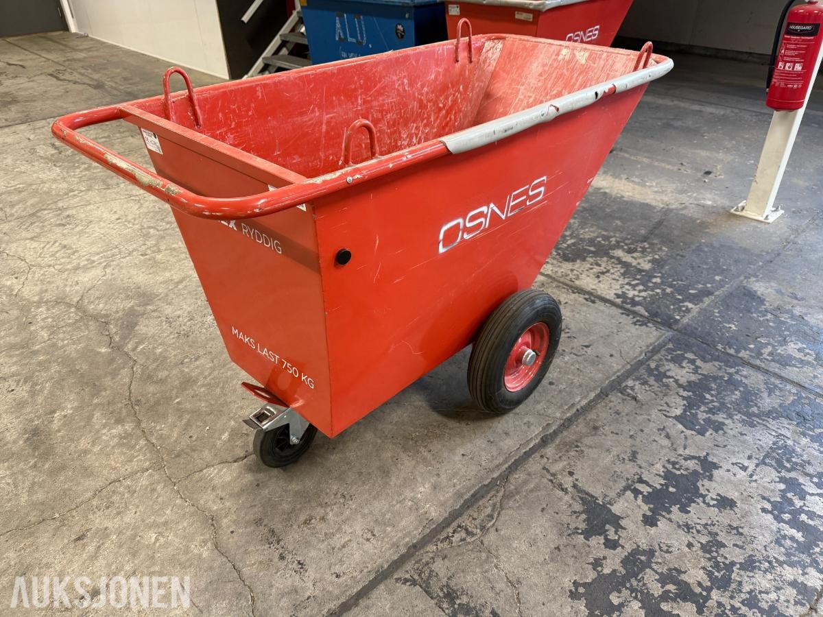 Jonex Ryddig Avfallsvogn m/hjul Volum 400L