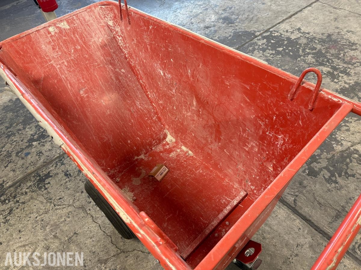 Jonex Ryddig Avfallsvogn m/hjul Volum 400L