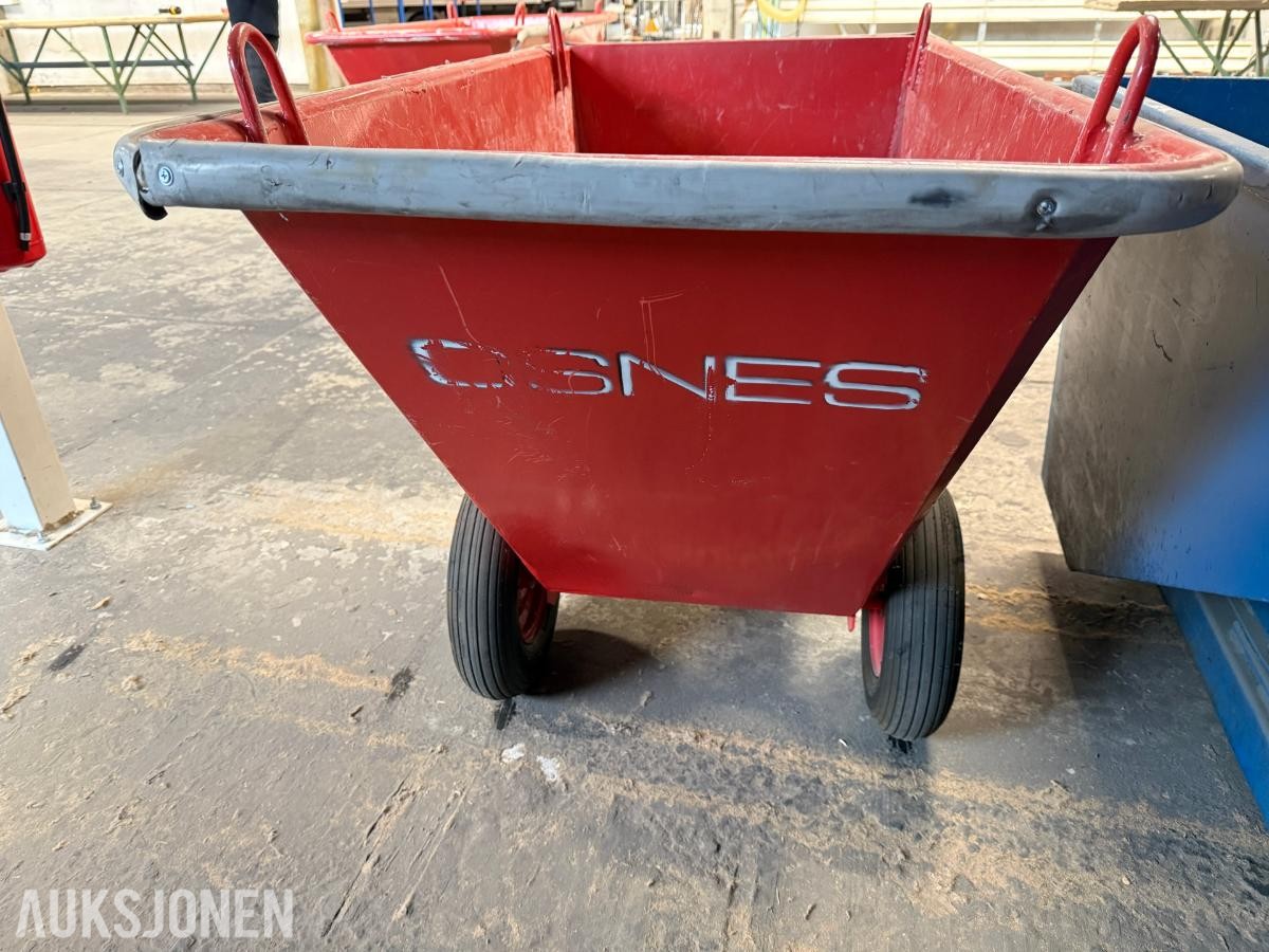 Jonex Ryddig Avfallsvogn m/hjul Volum 400L