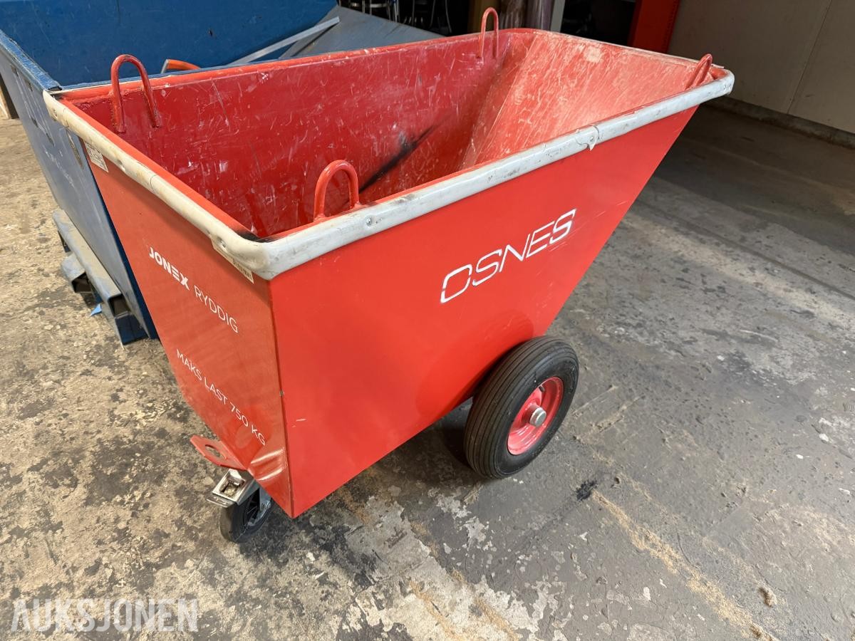 Jonex Ryddig Avfallsvogn m/hjul Volum 400L