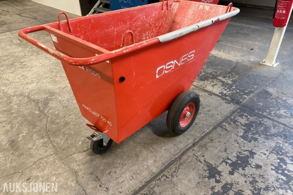 Jonex Ryddig Avfallsvogn m/hjul Volum 400L