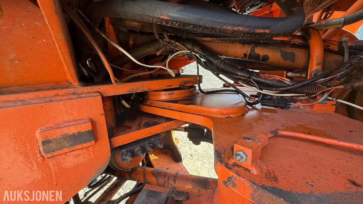 1995 Fiat-Hitachi FR130.2 hjullaster m/ Gjerstad frontskuff - 9 256 timer