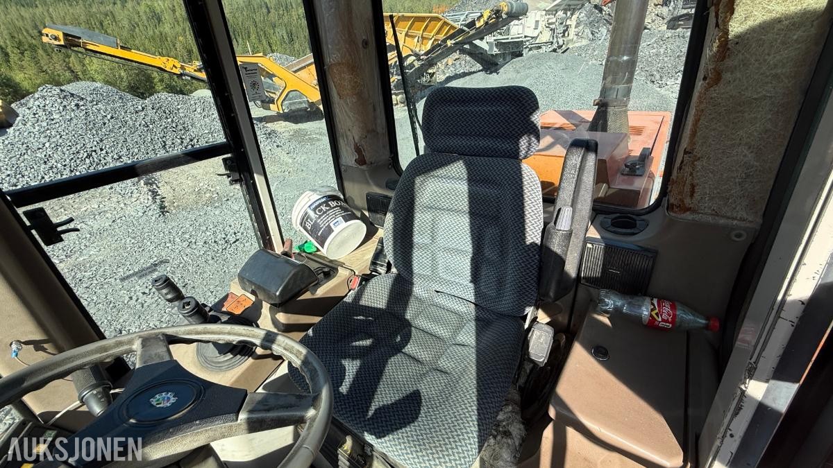 1995 Fiat-Hitachi FR130.2 hjullaster m/ Gjerstad frontskuff - 9 256 timer