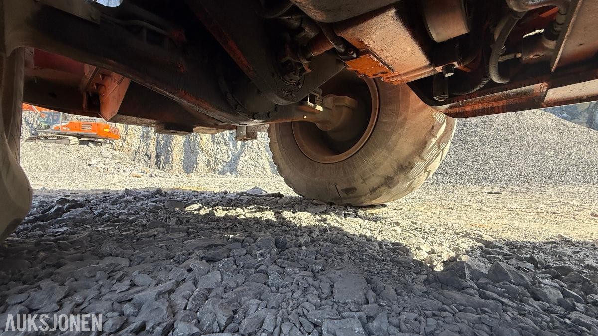 1995 Fiat-Hitachi FR130.2 hjullaster m/ Gjerstad frontskuff - 9 256 timer