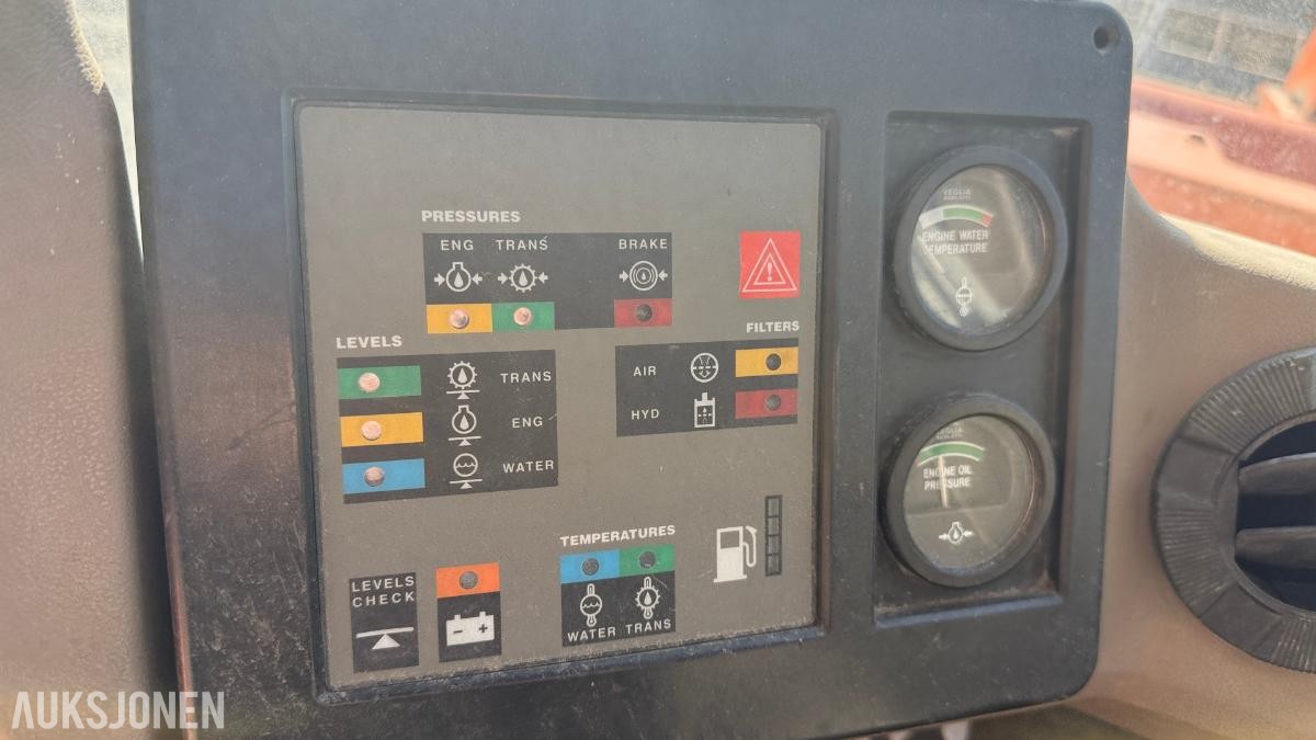 1995 Fiat-Hitachi FR130.2 hjullaster m/ Gjerstad frontskuff - 9 256 timer